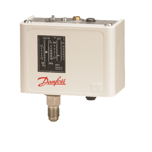 N460-7200 Danfoss KP1 | Regelbereik: -0.2 tot 7.5 | Reset: Auto