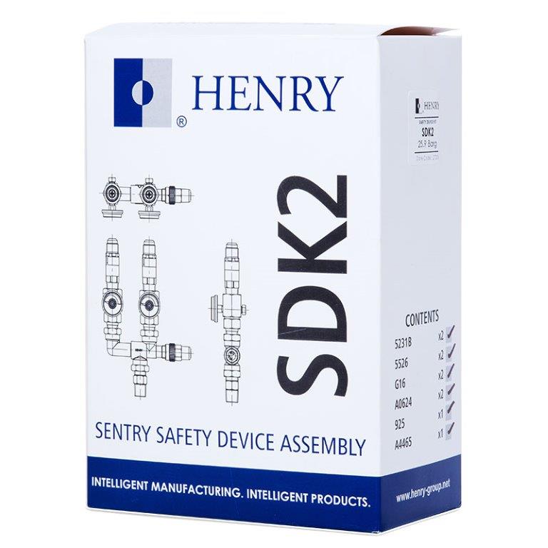 N638-7100 Henry SDK2-14,0 Bar | 1/2" NPT