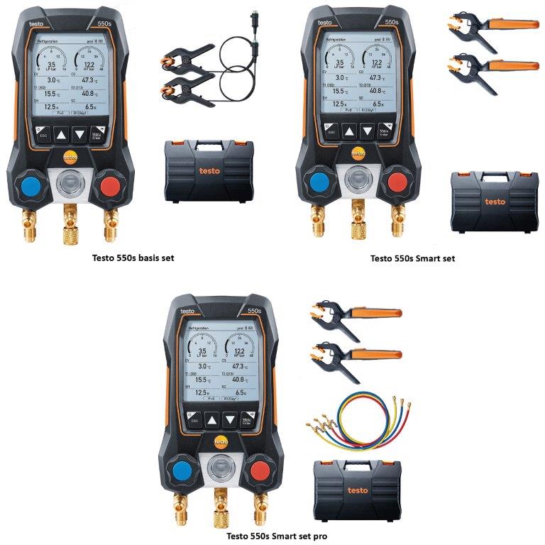 N836-2619 Testo 550s Basis set | Meterset