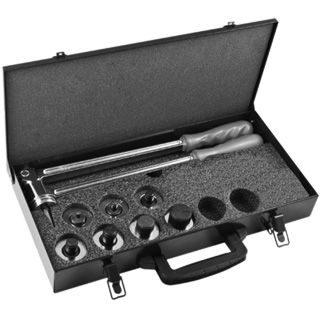 N791-1800 ITE Metalen doos met 7 adapters 3/8", 1/2", 5/8", 3/4", 7/8", 1 1/8", 1 3/8" (ITE)