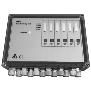 N501-4100 Samon MPU2C | Elektronische gaslekdetectie systeem, monitoring Multi Point Units