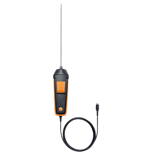 N837-3702 Testo Dompel-/steekvoeler (digitaal) Pt100 Temperatuursensor